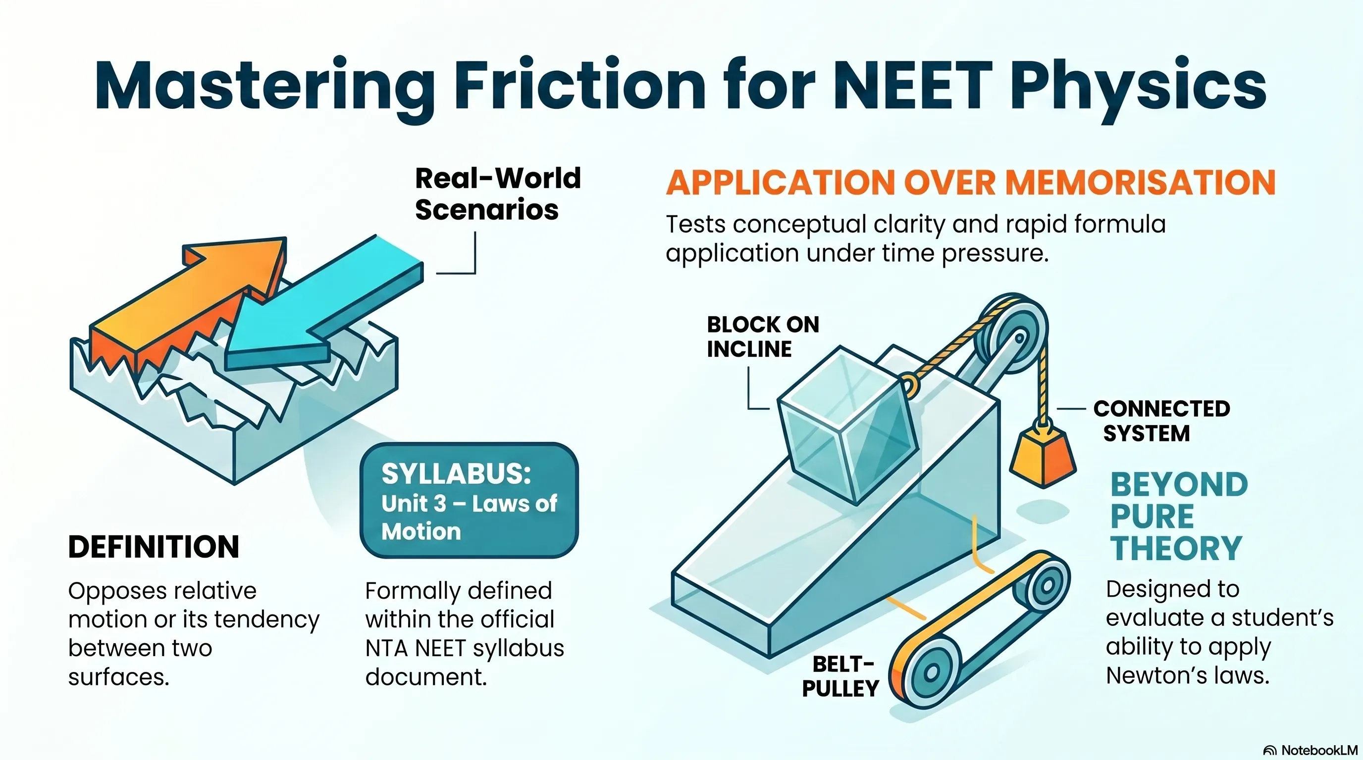 Friction NEET Previous Year Questions & Solutions