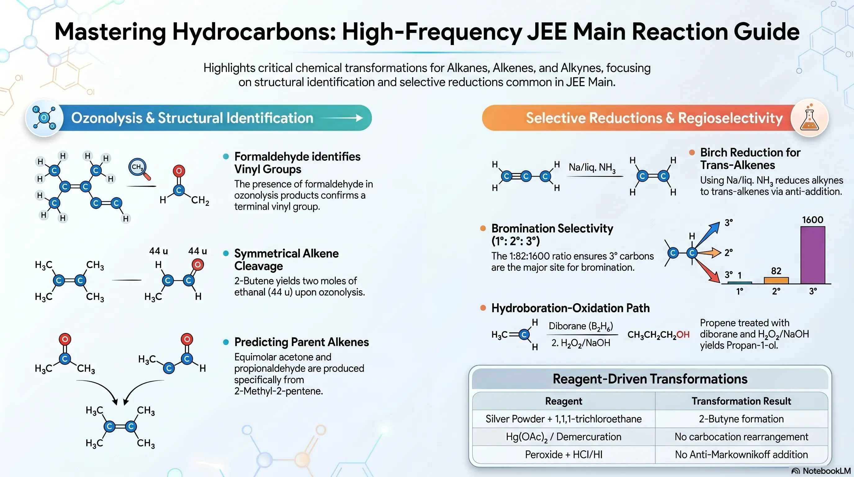 Hydrocarbons JEE Main PYQs with Solutions | eSaral