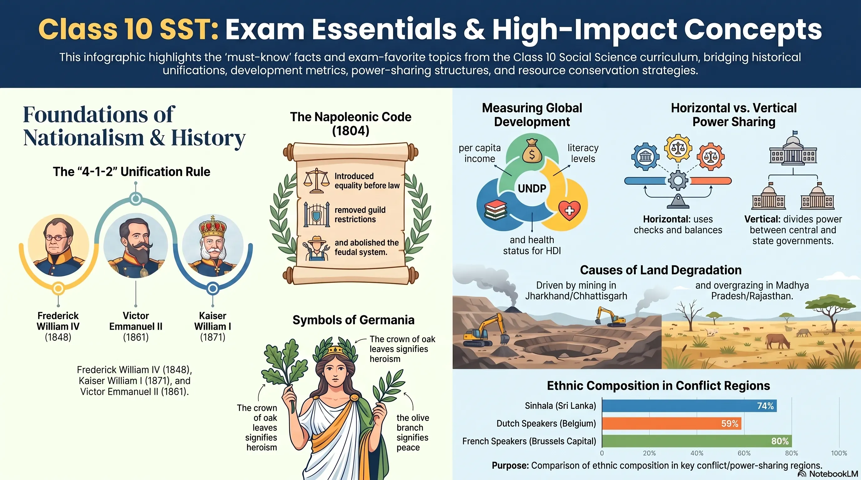 Class 10 SST Important MCQs: History, Civics, Economics, Geo