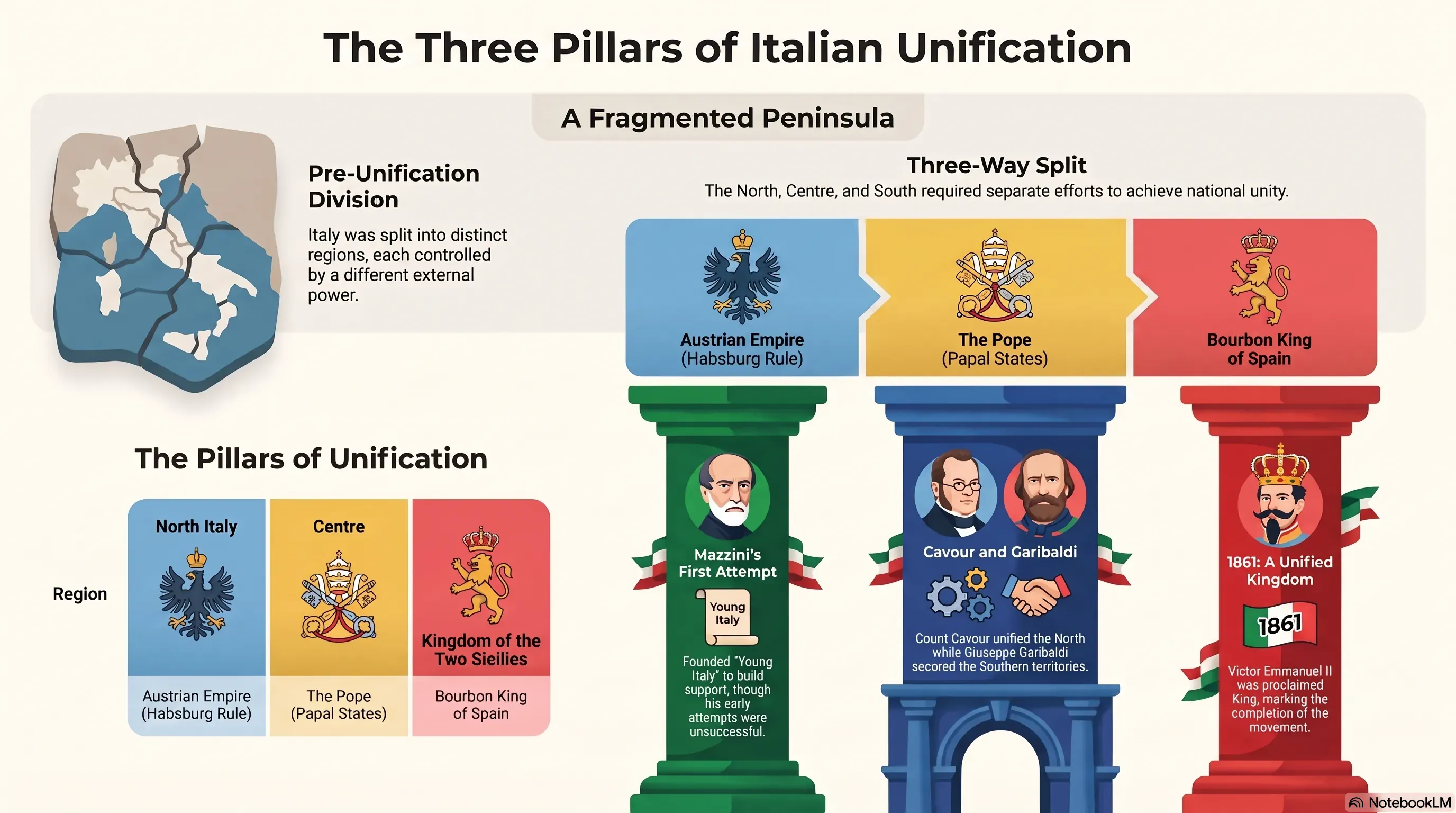 Unification of Italy Class 10: Mazzini, Cavour & Garibaldi