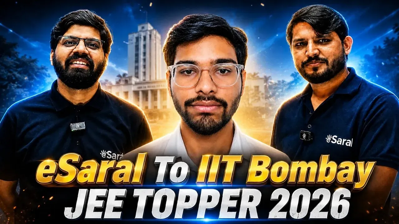 JEE Dropper to IIT Bombay: Aditya’s Journey from 99.6 Percentile to Success