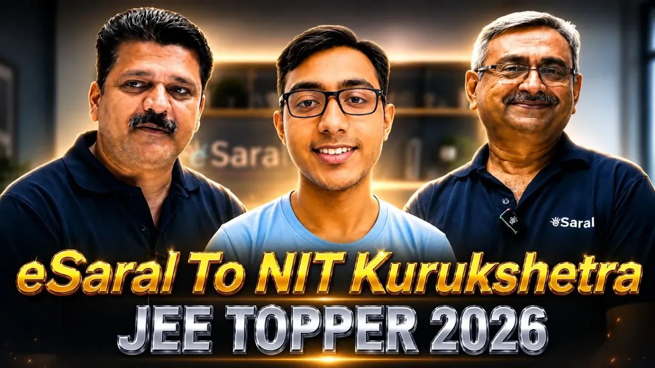 eSaral Student success story getting NIT kurukshetra