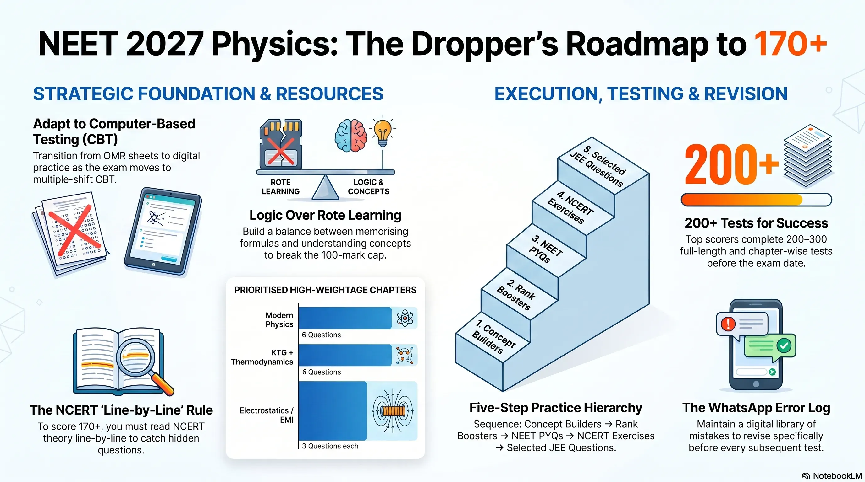 NEET 2027 Physics Prep Strategy for Droppers | eSaral