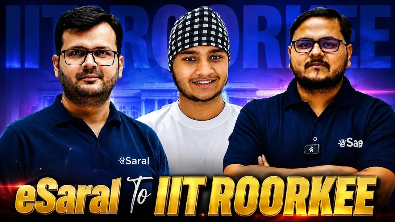 Arshdeep’s JEE Success Story: From eSaral Mission IIT to IIT Roorkee CSE