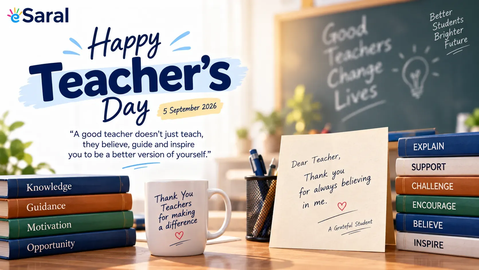 Teachers’ Day 2026 at eSaral Gurukul | Celebrating Teachers, Mentors & Students