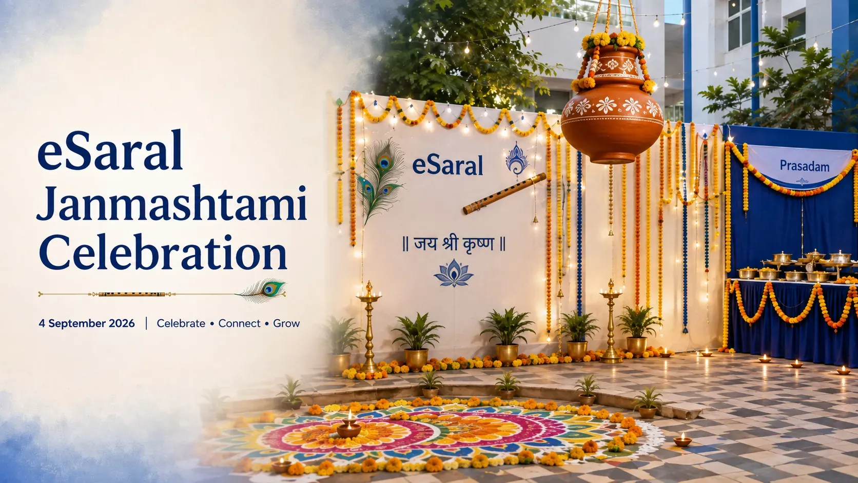 Krishna Janmashtami Celebration at eSaral | Events 2026